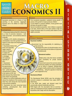 cover image of Macro Economics, Volume 2